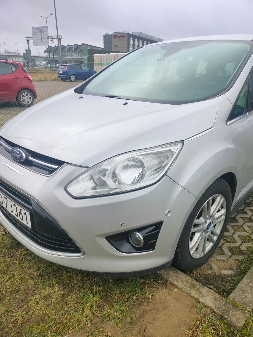 Ford C-Max Mk 2 , 2013 rok, przebieg 162 tys. 2,0 diesel 163 km, jak n