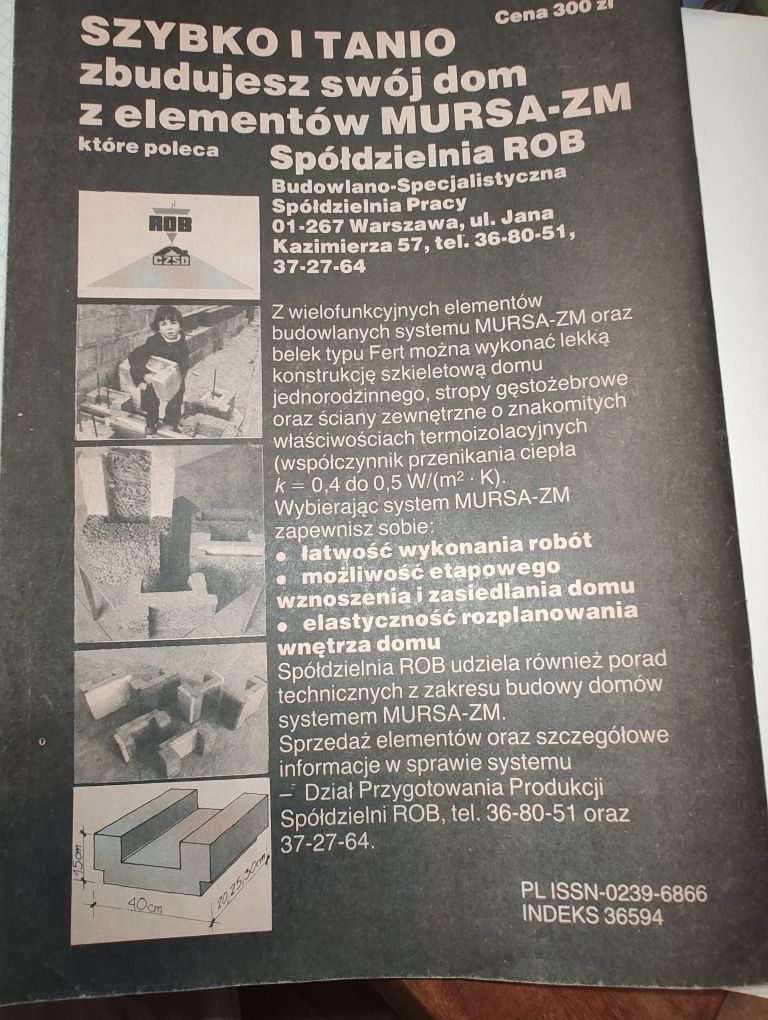 Czasopismo Murator 1 61/88