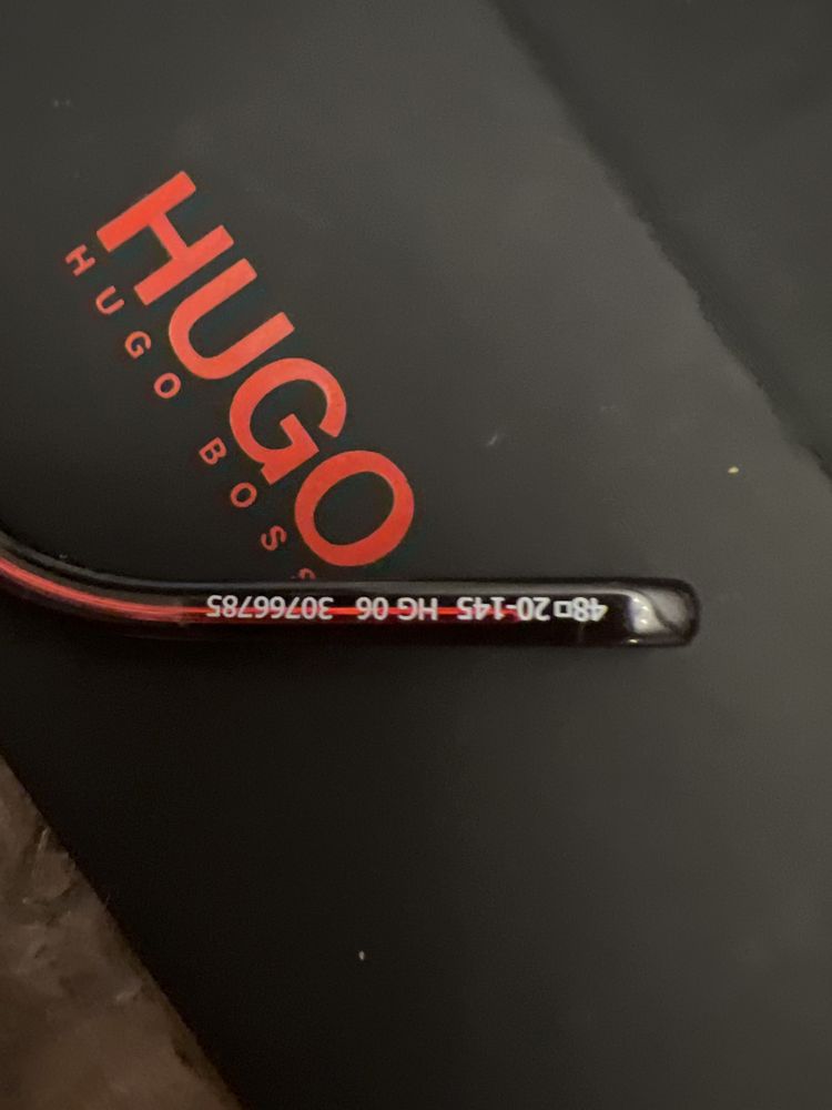 HUGO BOSS okulary korekcyjne plus etui oryginalne