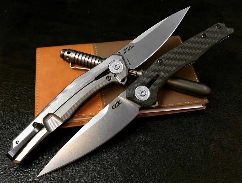 Брелок EDC компактний фліппер складень Zero Tolerance 0707 CF Carbon