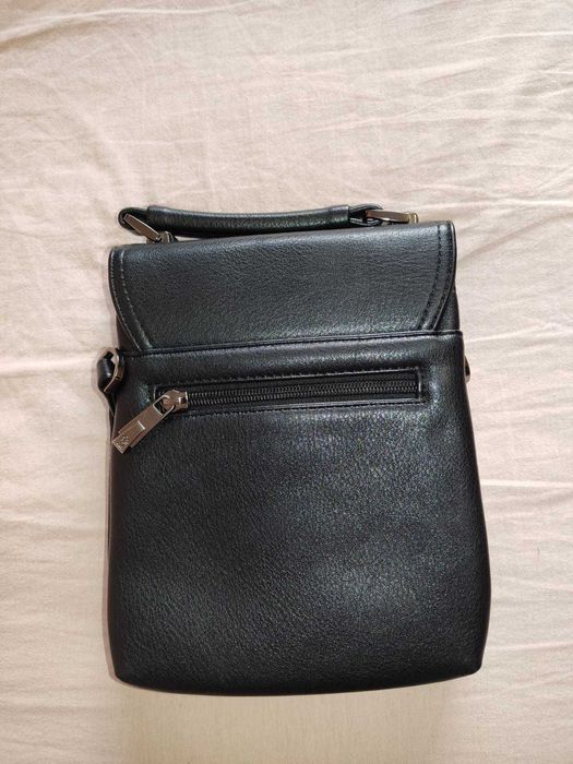 Сумка чоловіча шкіряна, барсетка через плече