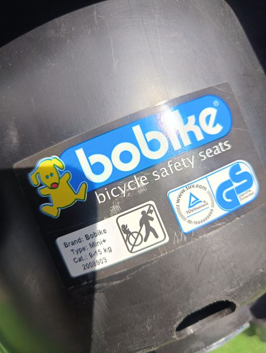 Fotelik rowerowy bobike na przód