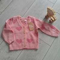 Piękny sweterek dla dziewczynki 12-18 miesięcy