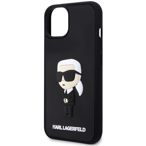 Etui Karl Lagerfeld 3D Rubber Ikonik do iPhone 14 Plus/15 Plus 6.7"