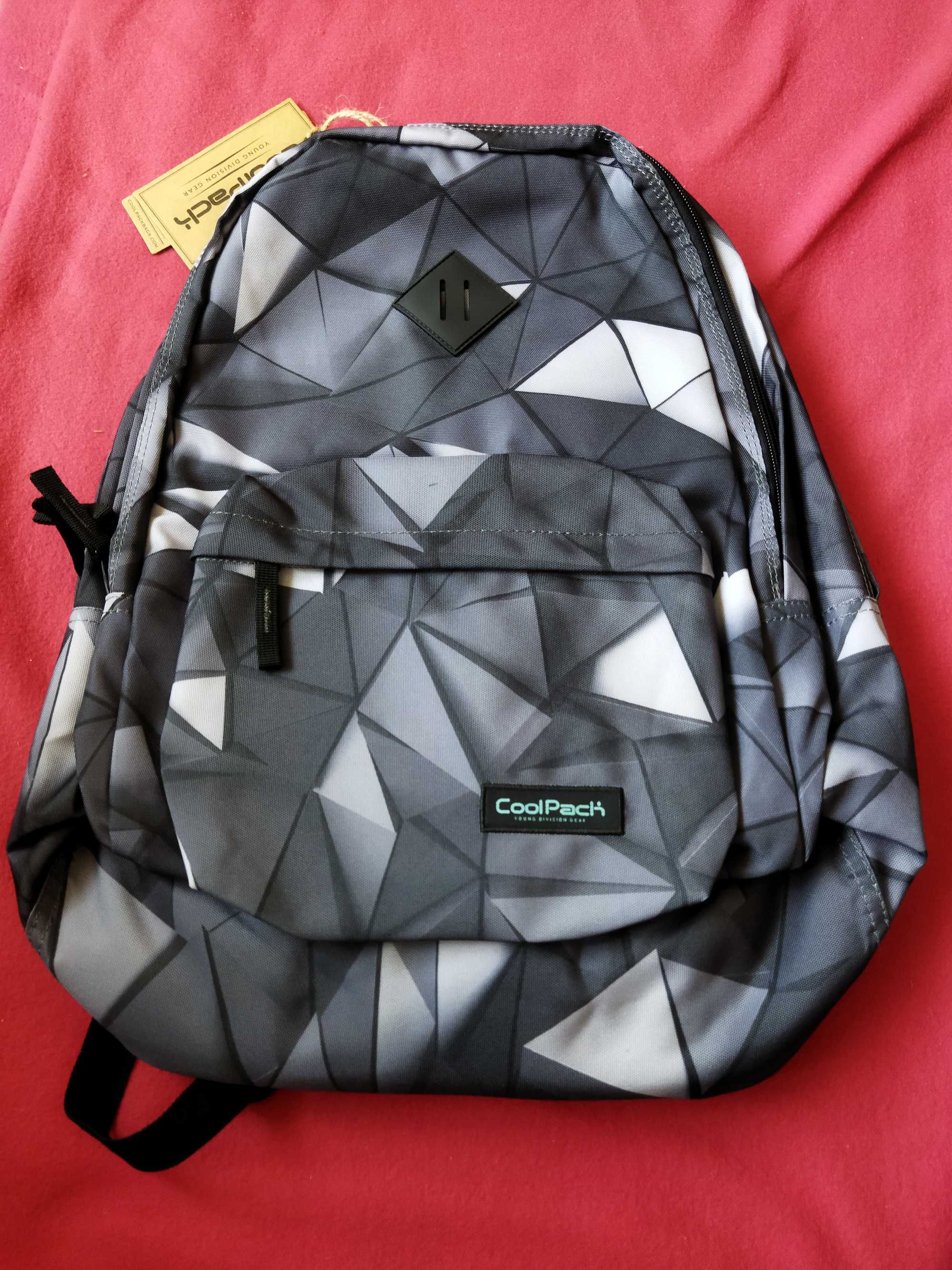 Plecak CoolPack premium Scout GW 2 lata 14391CP nowy szary
