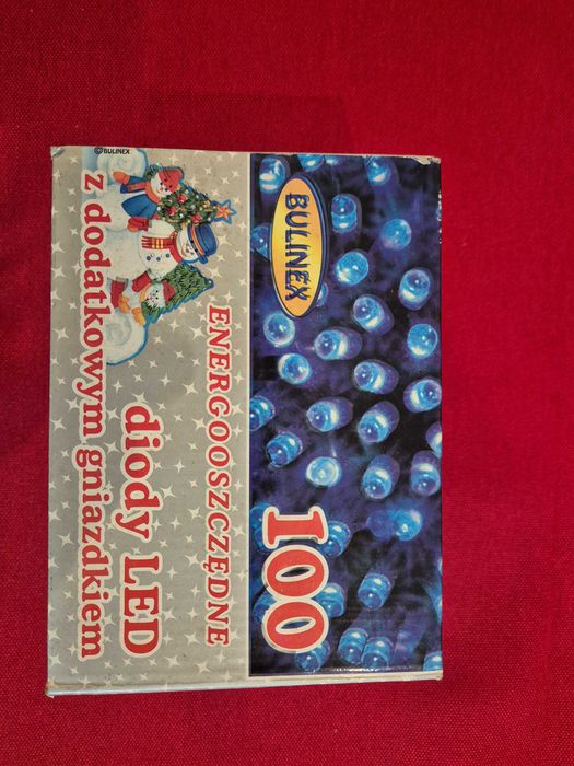 Lampki choinkowe energooszczędne 100 szt.