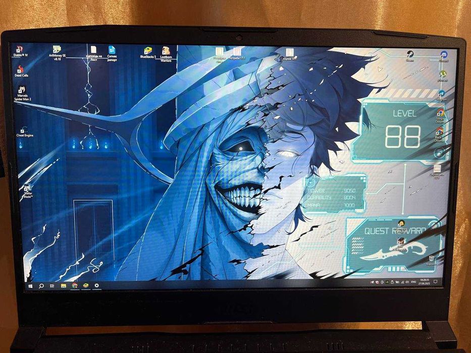 MSI Katana GF66 Intel® Core™ i5  - 11400H / GeForce RTX3060  DDR4-32gb