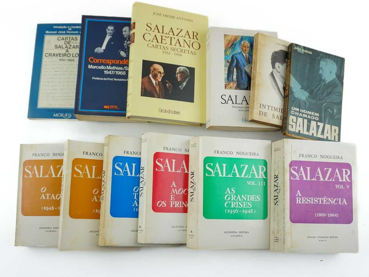 Livros sobre António de Oliveira Salazar