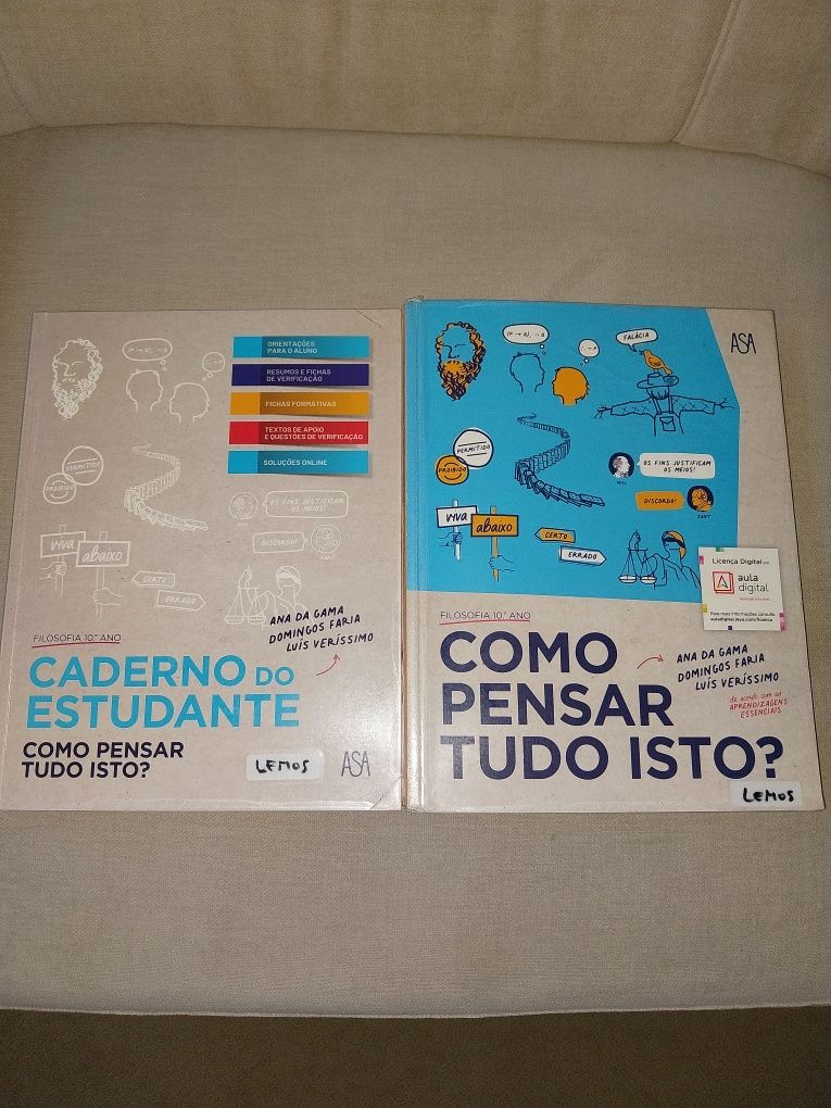 Manual e Caderno de Atividades Filosofia 10 Ano
