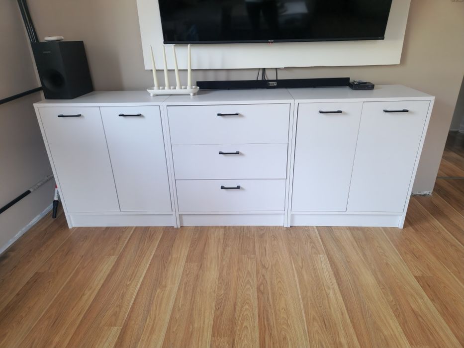 Komoda biala komoda szafka szafa  komoda z szufladami