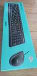 Logitech MK 120 zestaw klawiatura i mysz optyczna komplet nowy USB