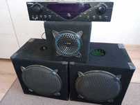 Kolumny głośniki tonsil 30cm wzmacniacz amplituner subwoofer głośnik