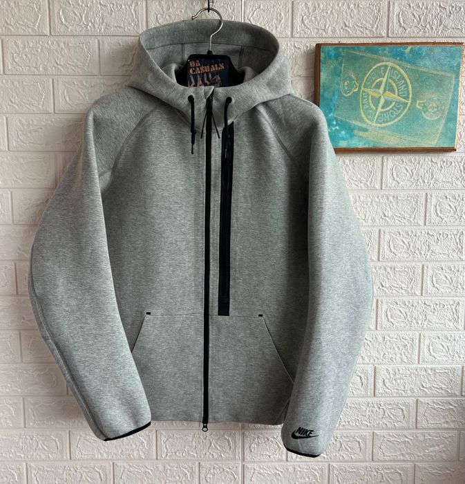 Кофта - бомбер куртка Nike Tech Fleece AW77 3.0 худі рМ-Л