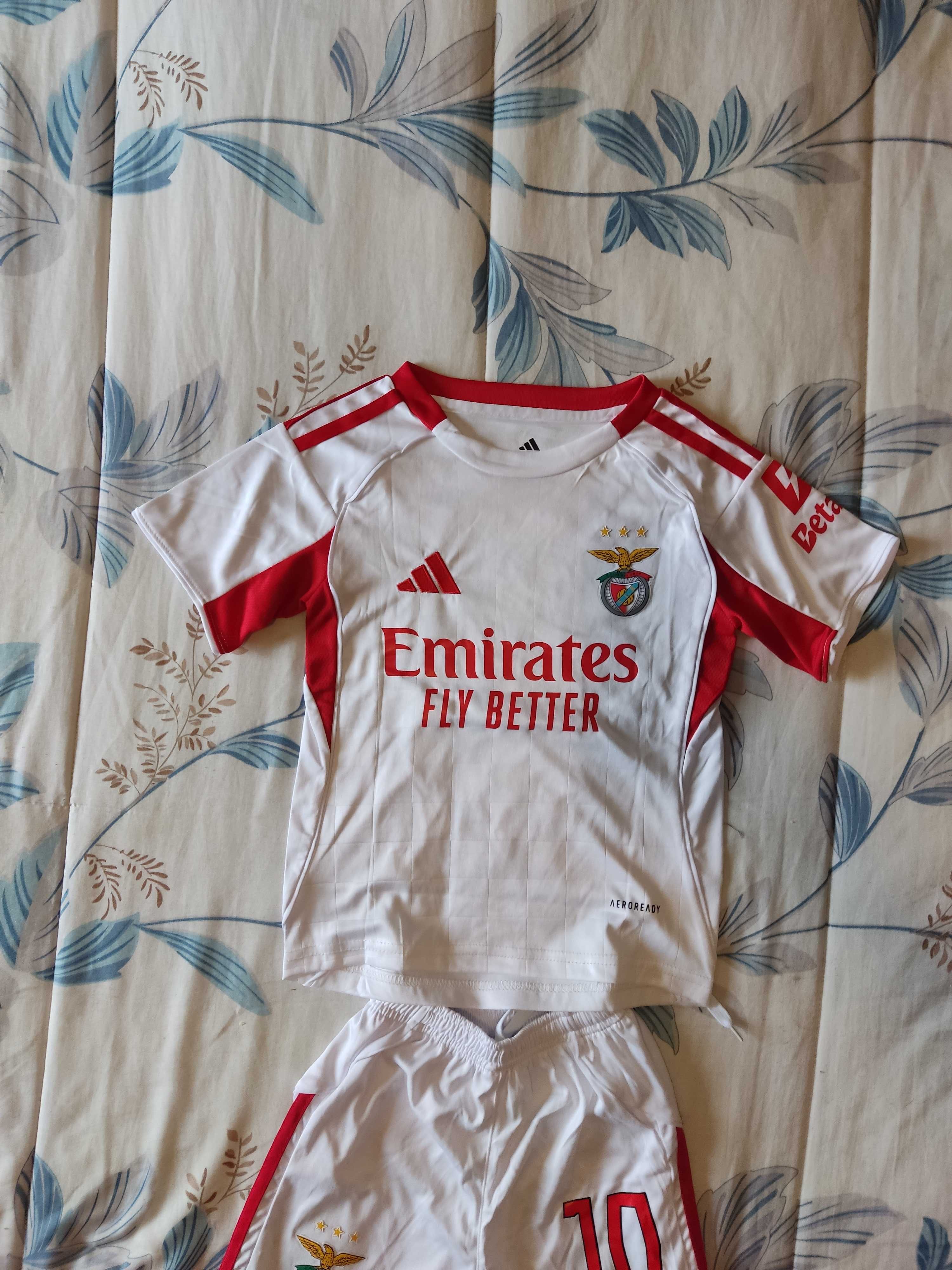 Kit criança BENFICA branco