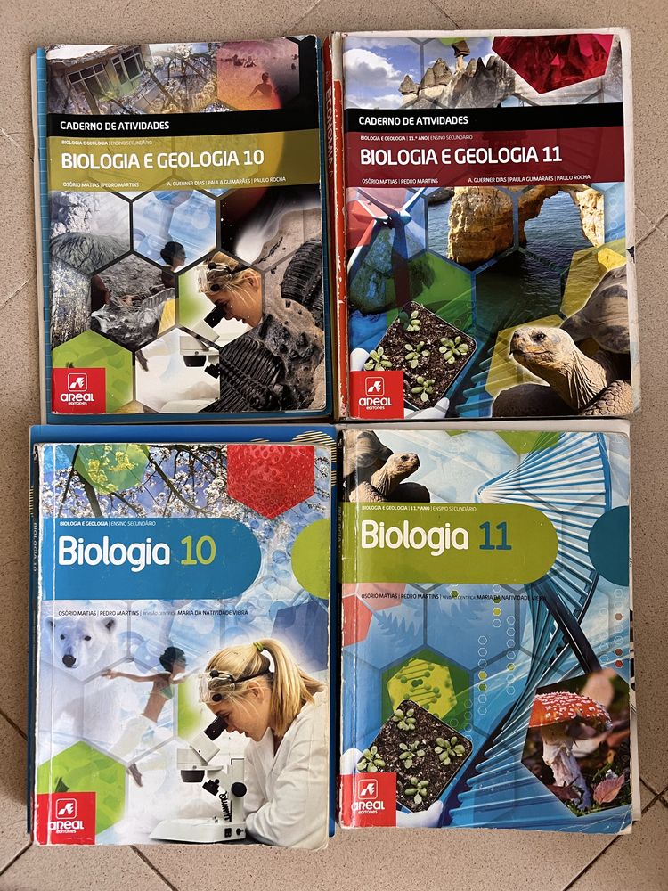 Vendendo vários livros didáticos, preço a partir de 5 euros