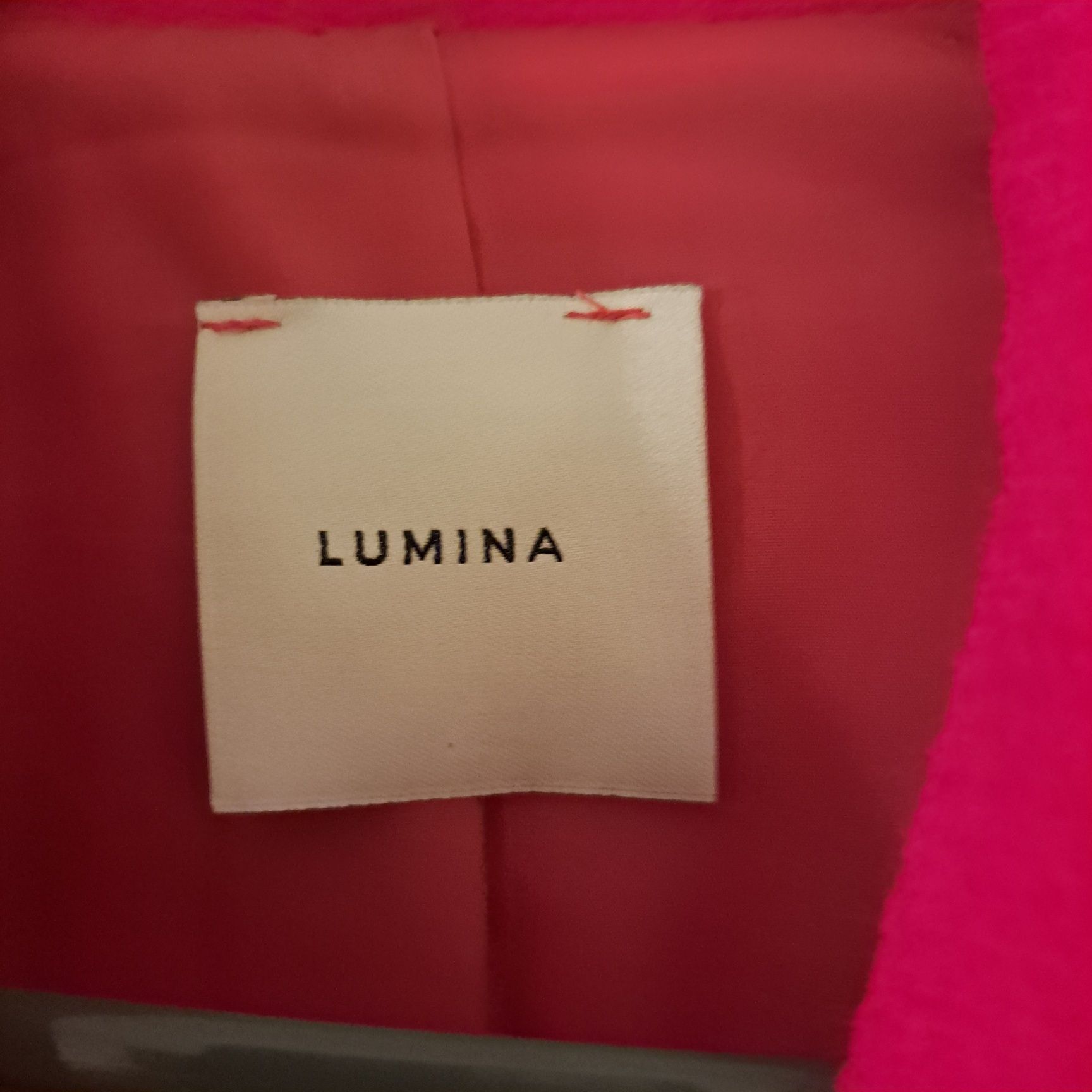 Casaco Lumina Rosa Fushia Novo