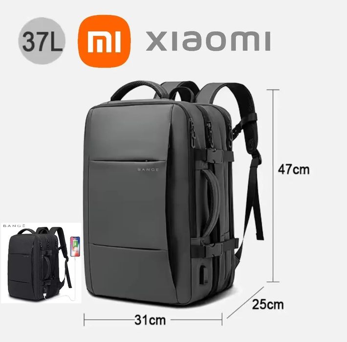 Рюкзак Xiaomi Bange Travel 37L BG-1908 сумка чемодан mi дорожня валіза