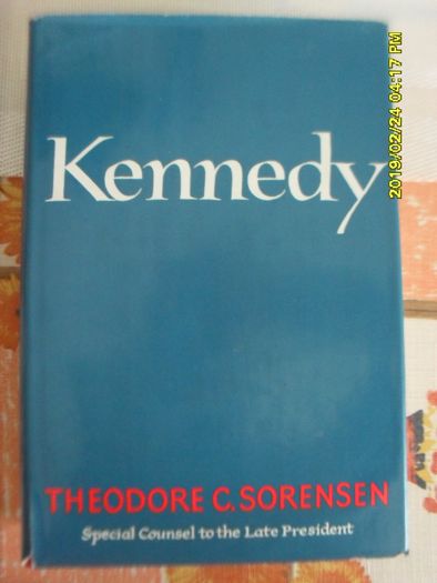 UNIKAT ! Theodore C.Sorensen "Kennedy"