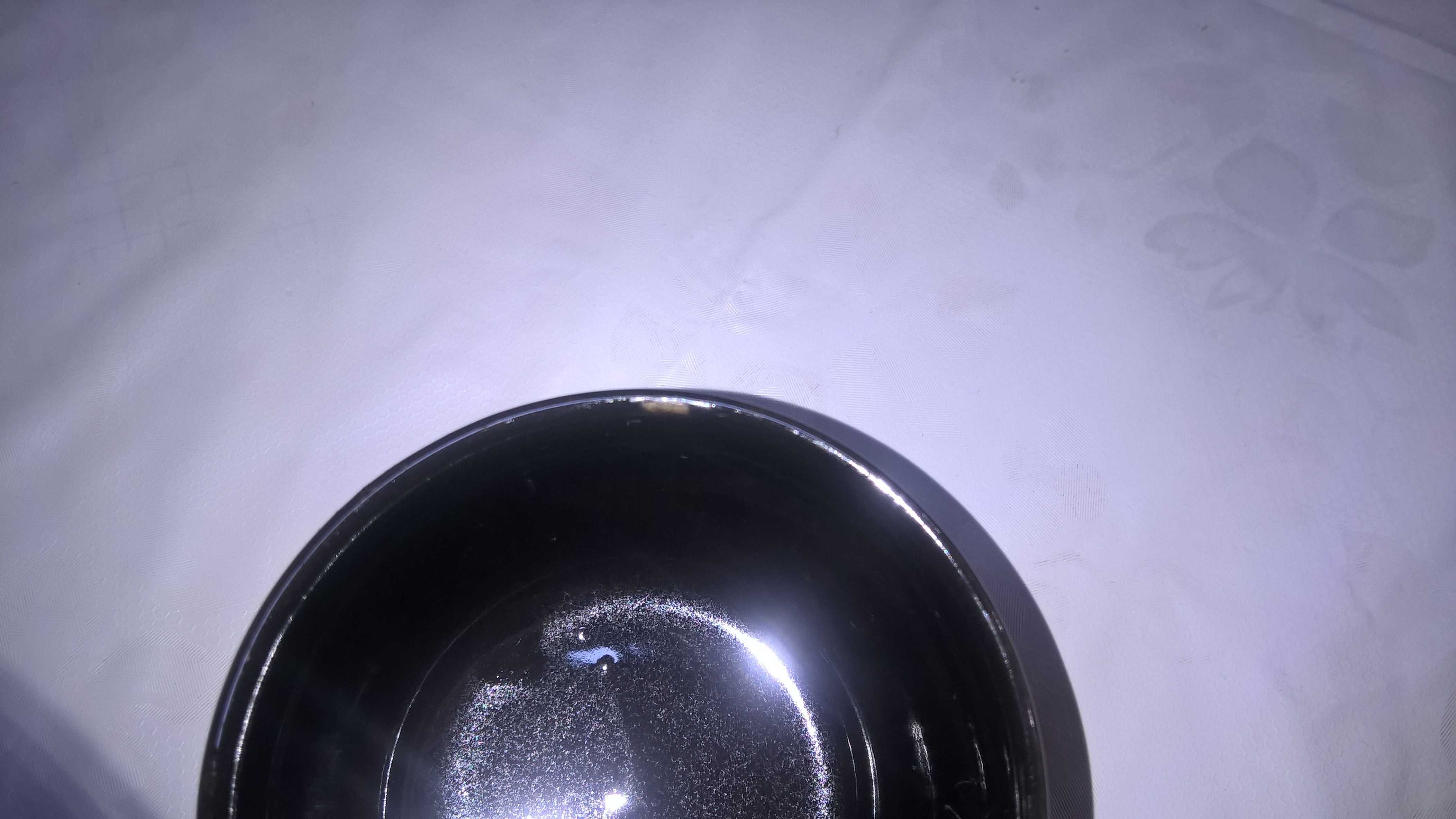 czarne miseczki ceramiczne PRL