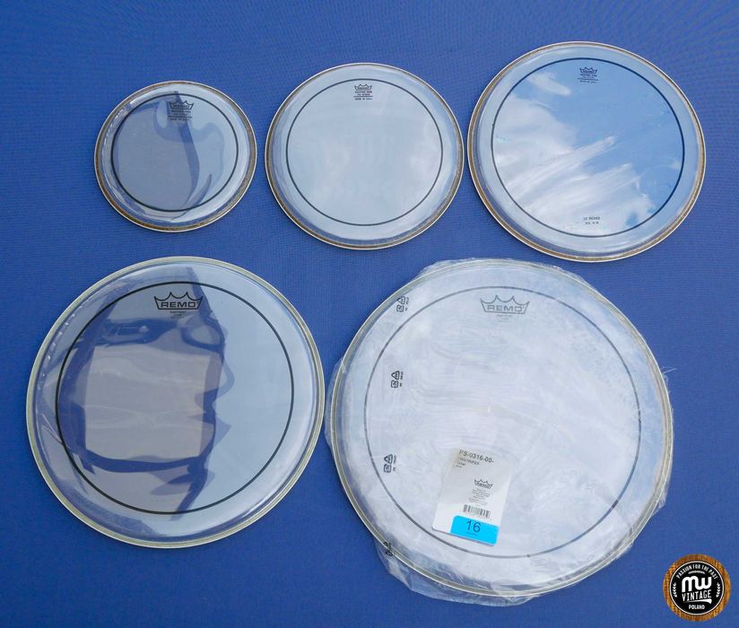 Remo - zestaw naciągów Pinstripe Clear 8", 10", 12", 14", 16" ‼️