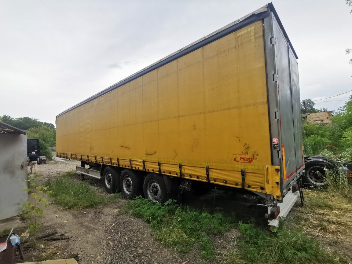 Fligel Smitz Wielton Krone  напівпричіп штора рейсовий стан