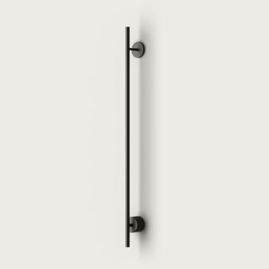 Nowy Kinkiet Lampa Aromas Clock XL black czarny