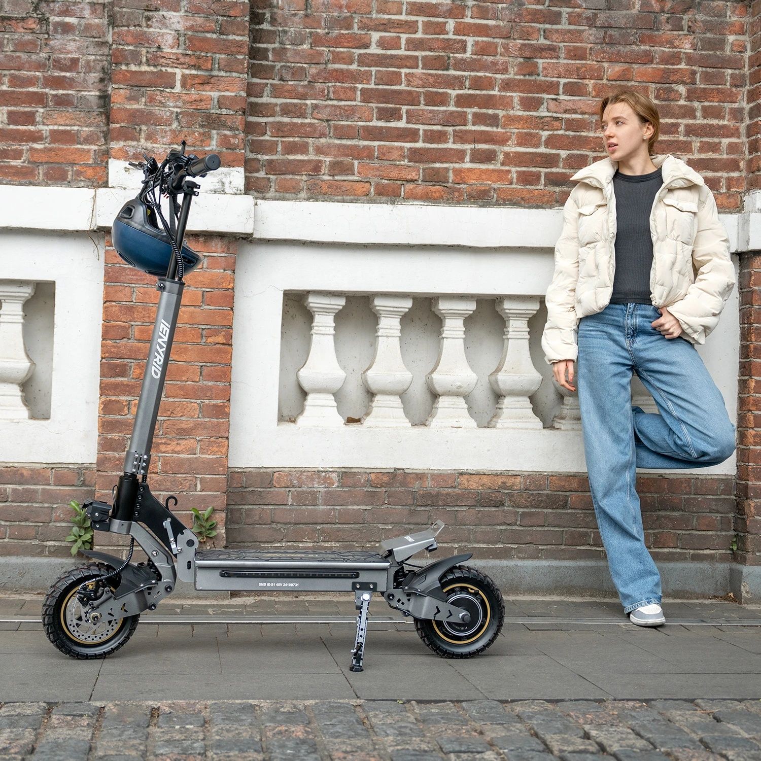Hulajnoga elektryczna IENYRID IE-S1,800W,15Ah,Nowe, koła 10"