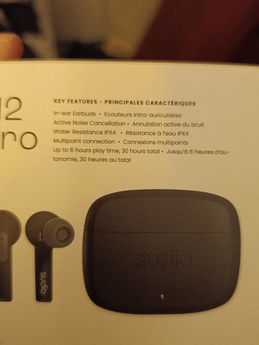 SUDIO N2 PRO — nowe słuchawki — bez etui ładowania — 150 zł
Daję Ci go