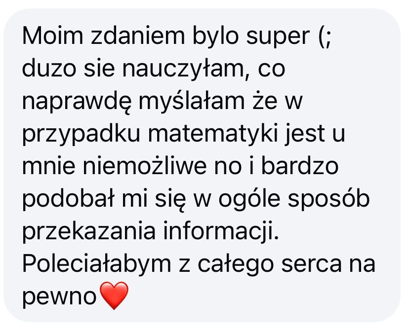 Korepetycje z matematyki NAUCZYCIEL