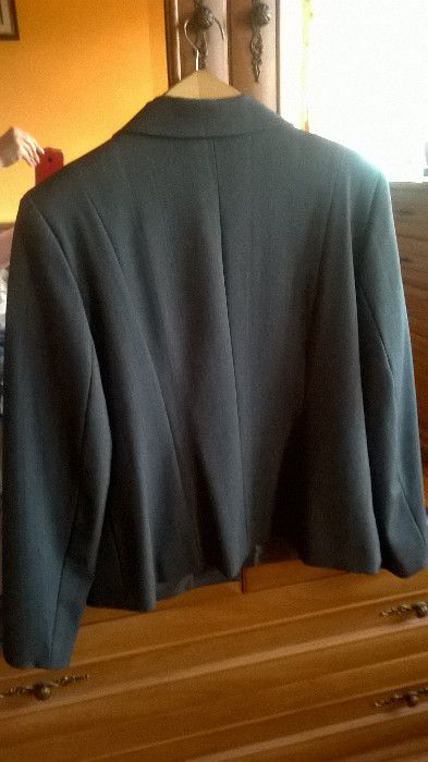 garsonka spodnie plus żakiet
