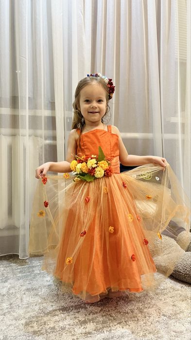 Сукня осінь квітка