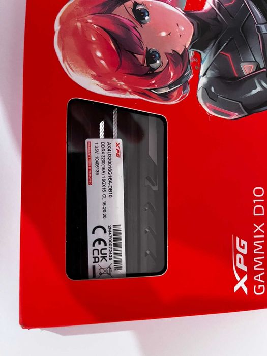 Pamięć Ram DDR4 16Gb Xpg gammix d10 3200mhz