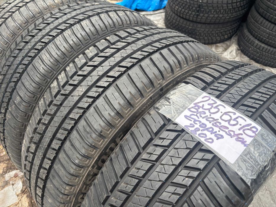 235-65-R18 BRIDGESTONE ECOPIA комплект 4 штуки резины GERMANY 2022