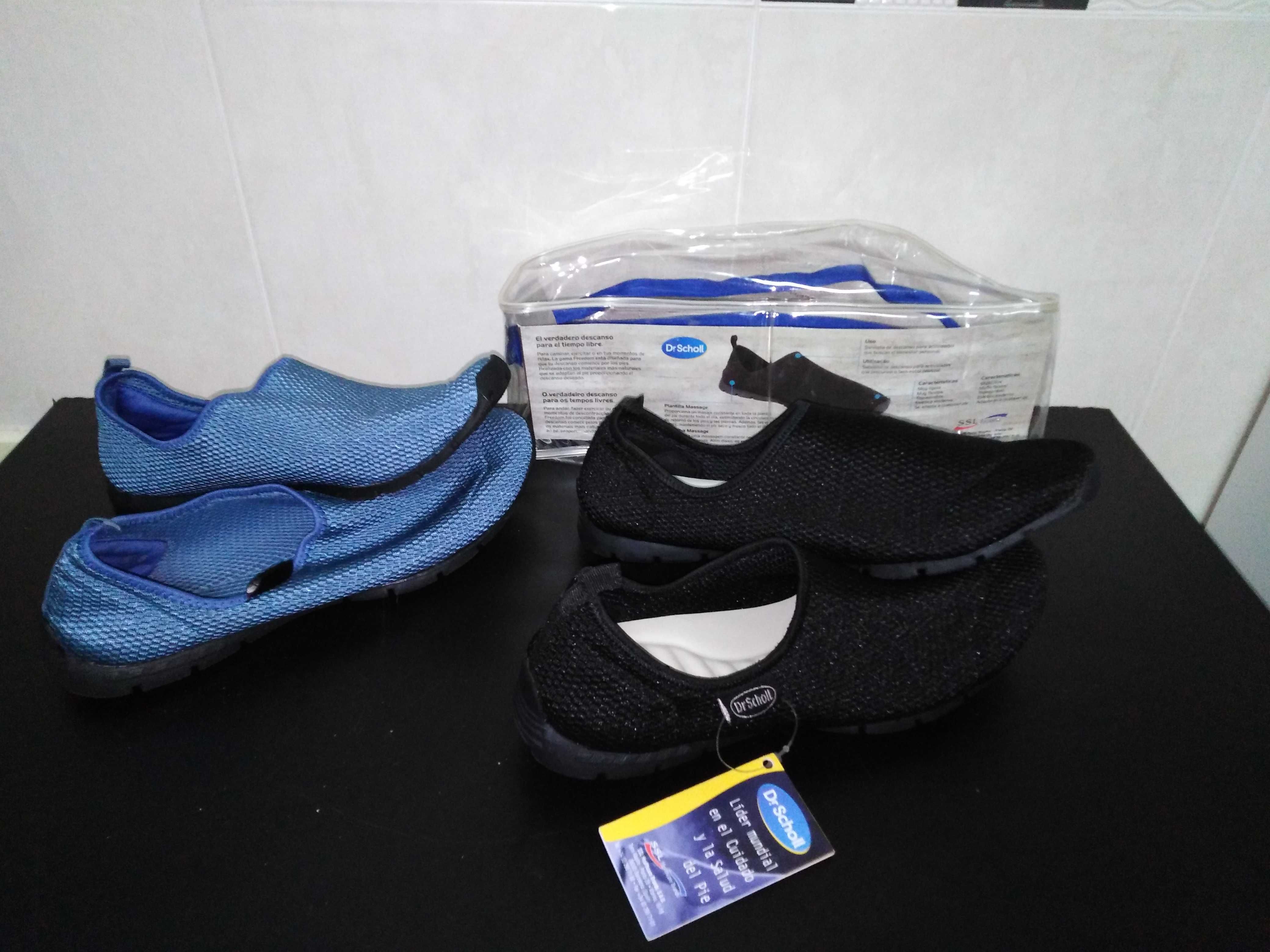 Sapatos Dr. Scholl + palmilhas (T39-novos)