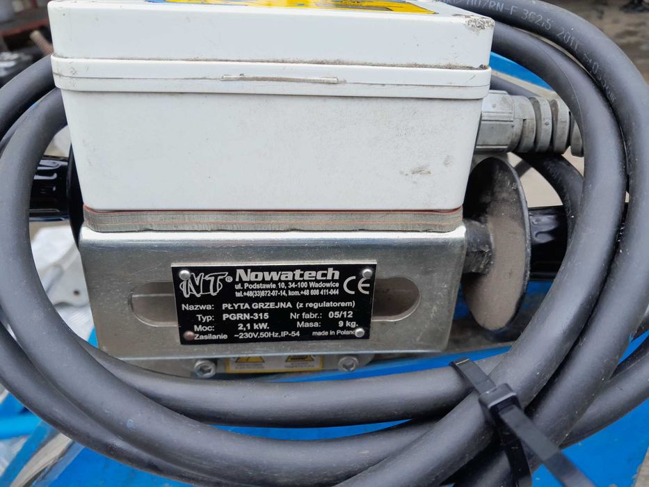 Zgrzewarka Doczołowa  hydrauliczna NOWATECH ZHCN 315 , nowe szczęki !!