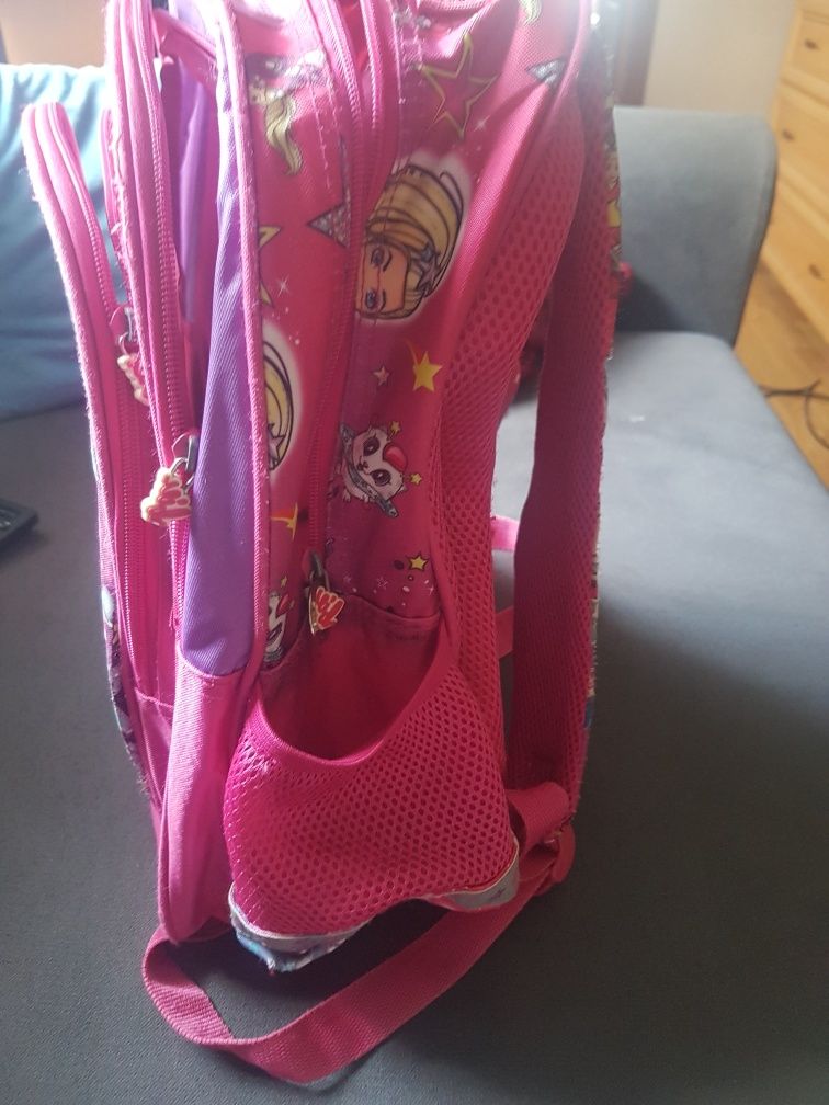 Plecak szkolny różowy Barbie gwiezdna przygoda