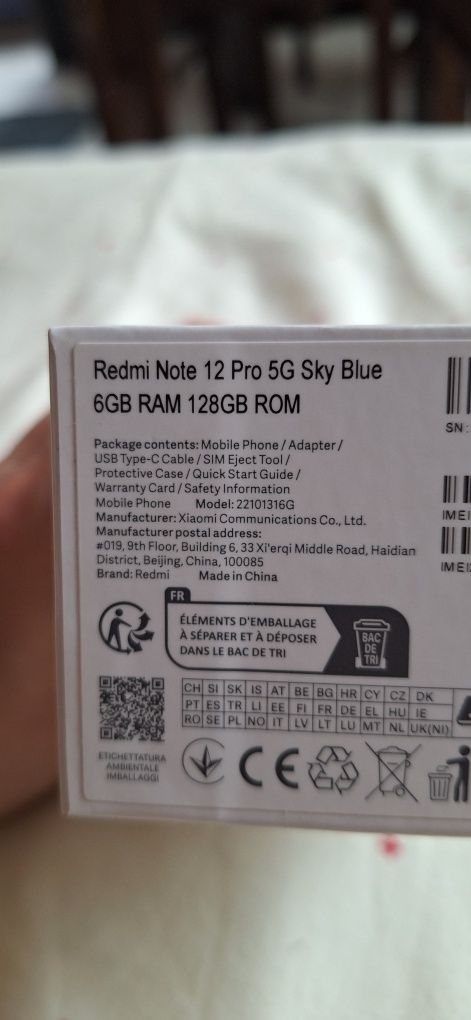 Redmi Note 12 pro 5G