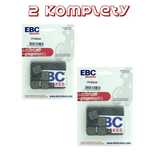 2 komplety Klocki hamulcowe rowerowe (organiczne wyczynowe) EBC Brakes