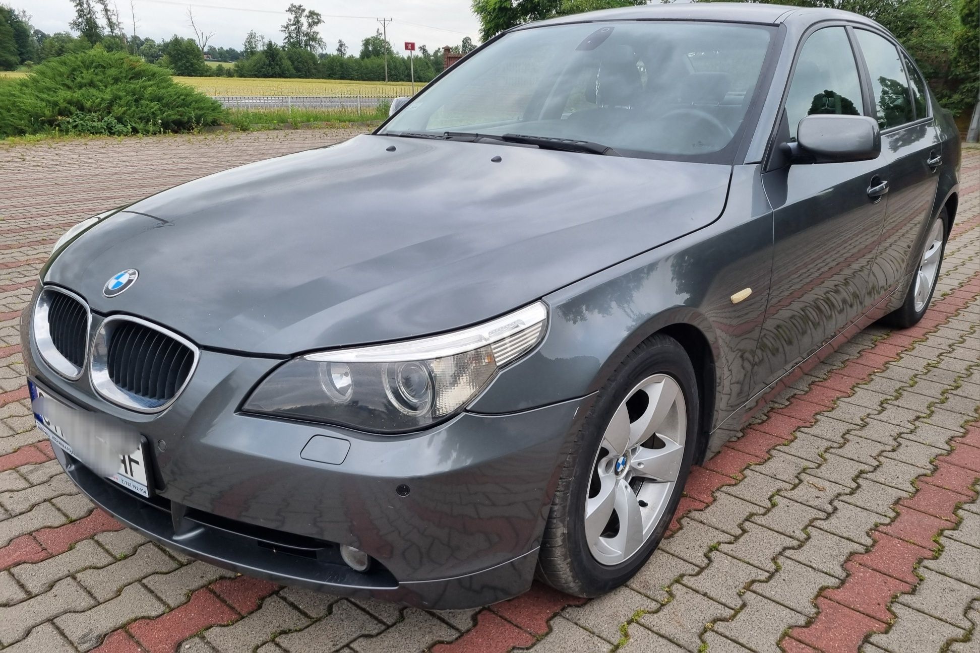 Bmw e60 seria 5 525i orginalna 192km m54b25 sedan manual