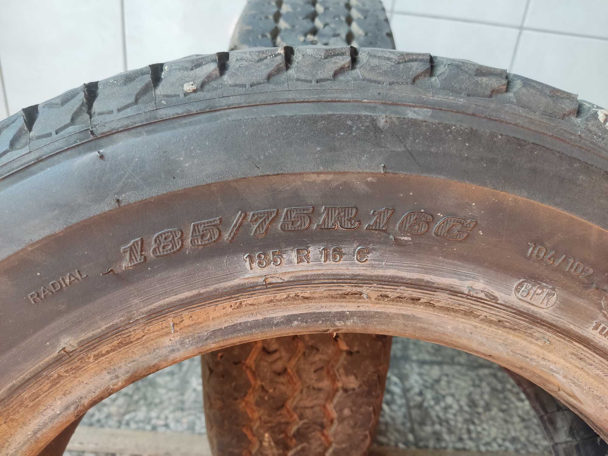 Dunlop 185/75/16C 104/102 2x8.69mm cena za 2szt MONTAŻ LETNIE