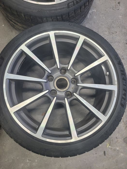 Диски Porsche Cayman S R20 5x130 Michelin Pilot Sport 4s