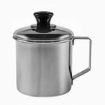Kubek Turystyczny Stalowy Zebra Thailand 10 cm z pokrywką 750ml
