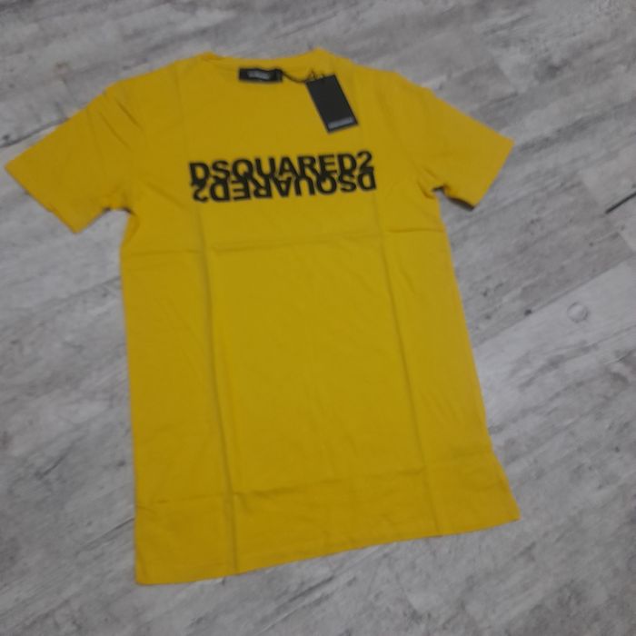 Tshirt Dsquared2 żółty Rozm M nowy