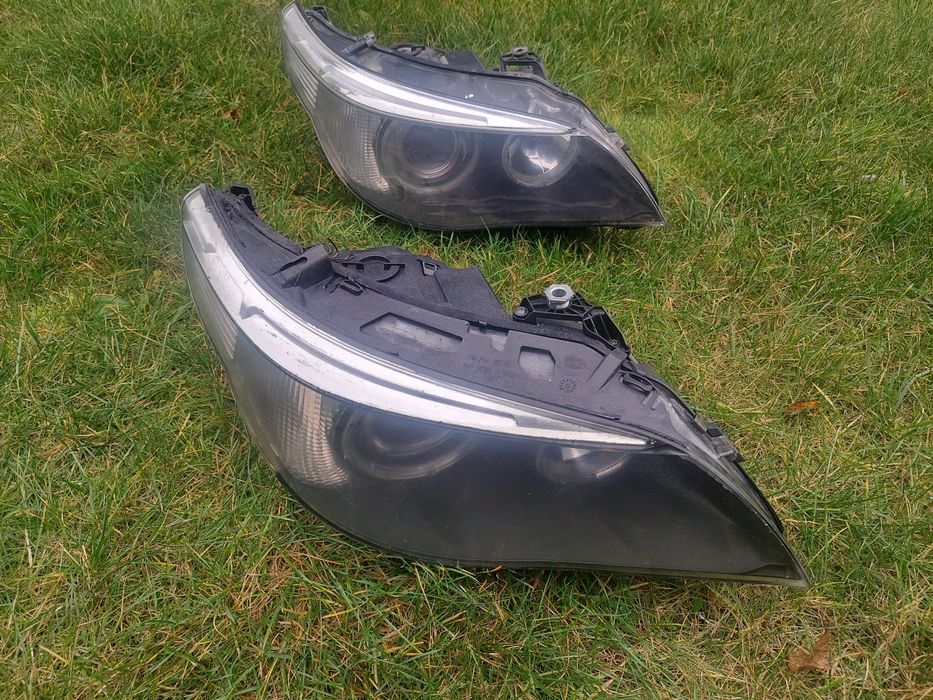 Reflektor lampa przód prawa lewa xenon [orginał Europa] Bmw 5 e60 e61