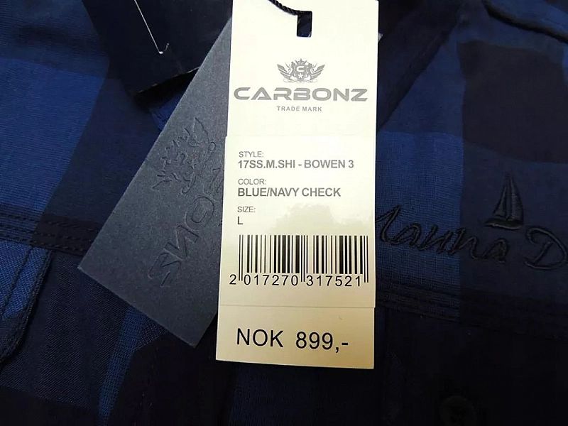 Carbonz Regular Fit Polo Koszula Premium W Krate H