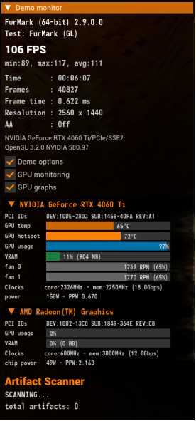 Відеокарта RTX 4060ti Gigabyte Eagle ОС 8GB