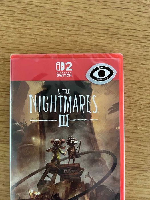 Little Nightmares 3 novo - Nitendo Switch 2