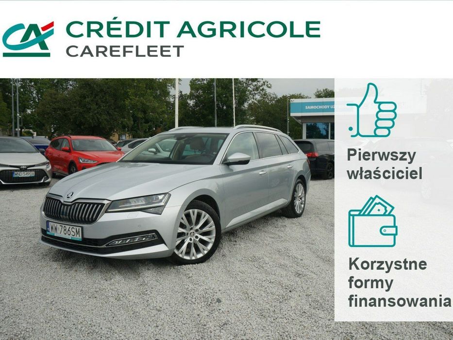 Skoda Superb 2.0 TDI/200 KM 4x4 DSG Style Salon PL Faktura Vat 23% WW786SM