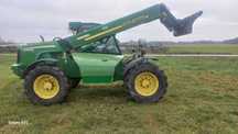 Ładowarka teleskopowa John Deere 3400 7.3m 3000kg +widły do palet