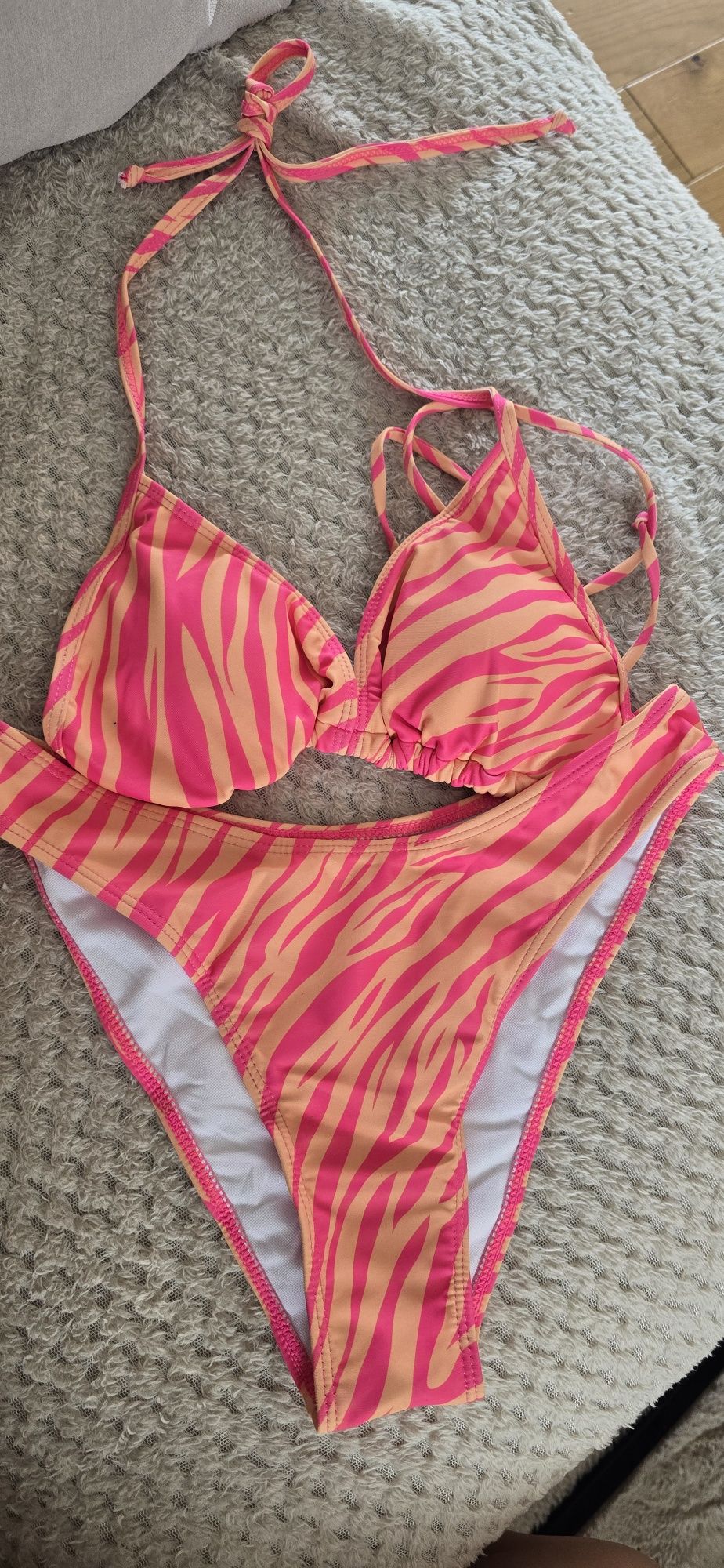 Strój kąpielowy, dwuczęściowy, bikini S